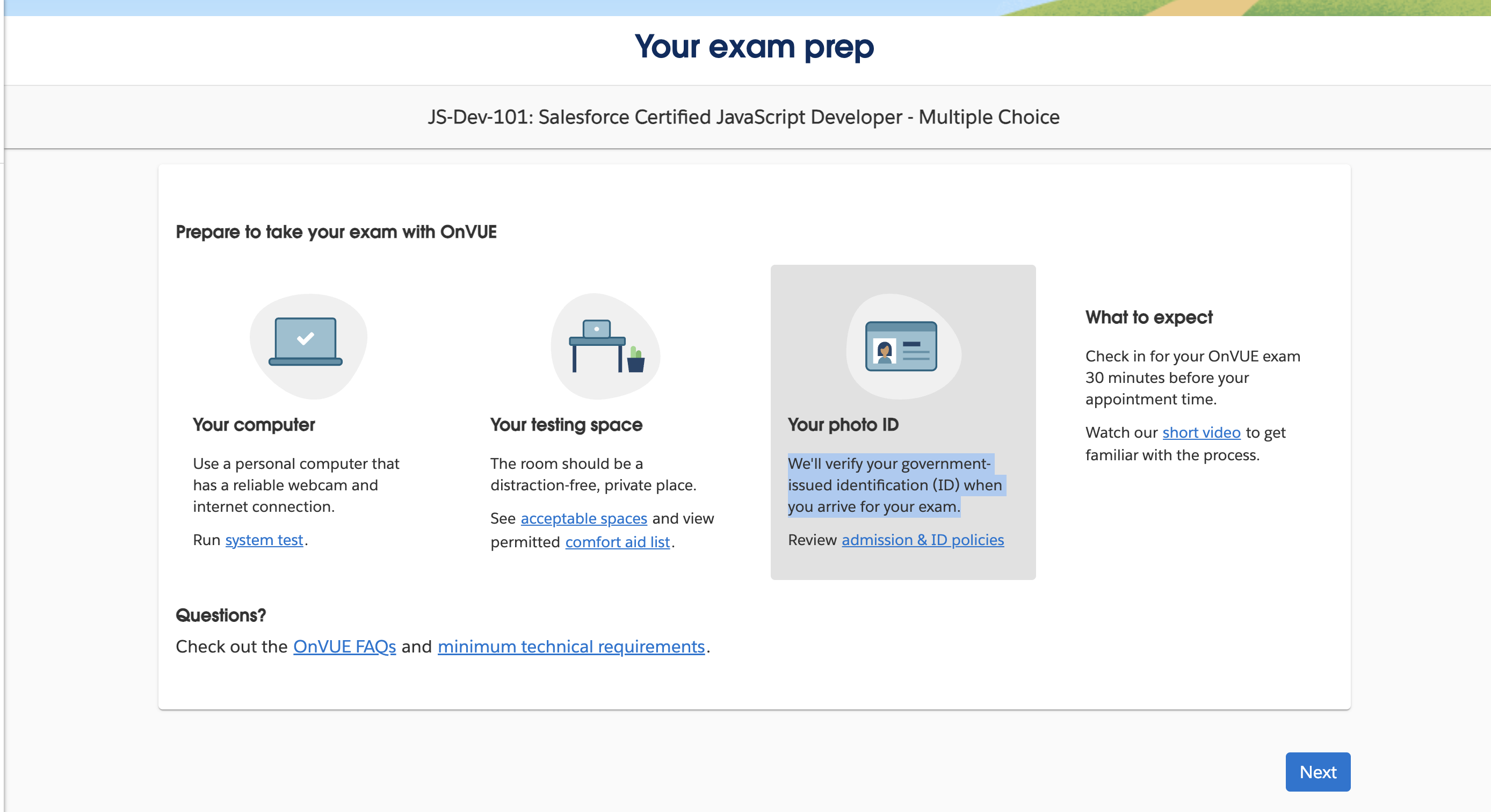 How to register a Salesforce Certification Exam on Trailhead Academy